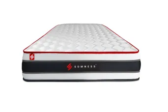 Matelas 90x190 cm Ressorts ensachés et Mémoire de forme - Energy