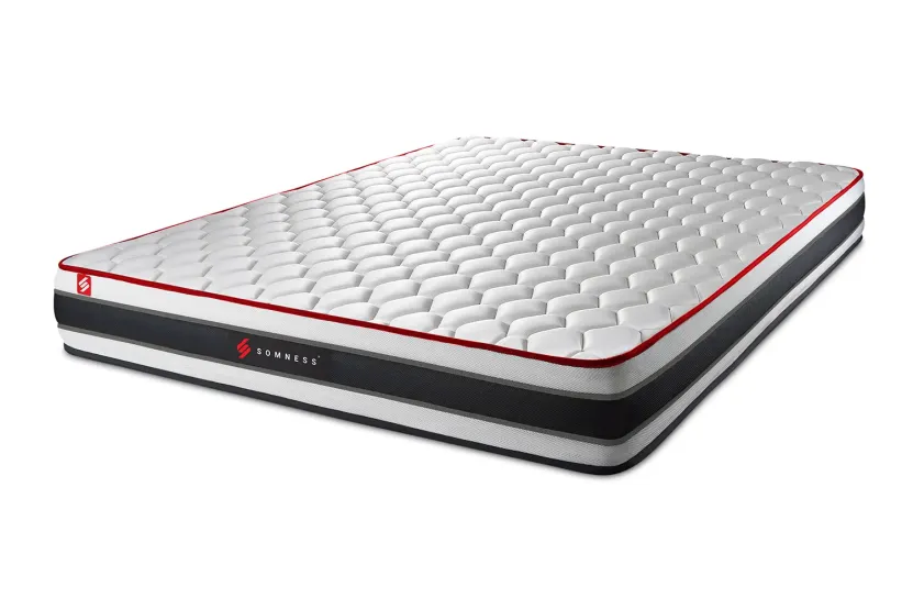 Matelas 140x200 cm Ressorts ensachés et Mémoire de forme - Energy