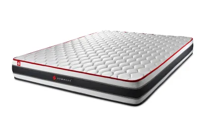 Matelas 200x200 cm Ressorts ensachés et Mémoire de forme - Energy